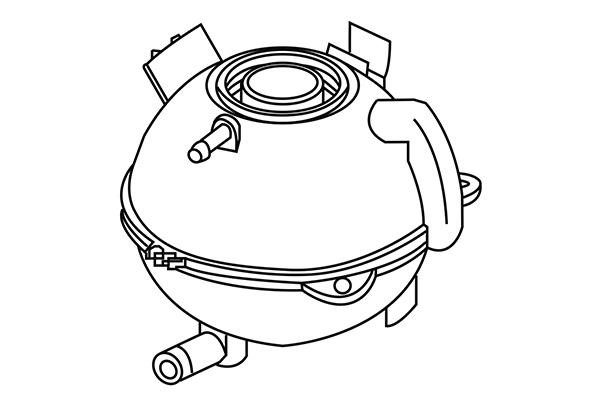 WXQP 320865 Expansion Tank, coolant 320865: Buy near me in Poland at 2407.PL - Good price!