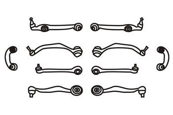 WXQP 361129 Track Control Arm 361129: Buy near me at 2407.PL in Poland at an Affordable price!