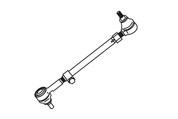 WXQP 160433 Tie Rod 160433: Buy near me in Poland at 2407.PL - Good price!