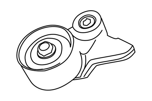 WXQP 313661 Tensioner pulley, timing belt 313661: Buy near me in Poland at 2407.PL - Good price!