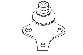 WXQP 361667 Ball joint 361667: Buy near me in Poland at 2407.PL - Good price!