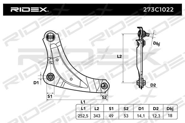 Купить Ridex 273C1022 по низкой цене в Польше!