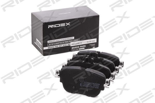 Ridex 402B0481 Brake Pad Set, disc brake 402B0481: Buy near me in Poland at 2407.PL - Good price!