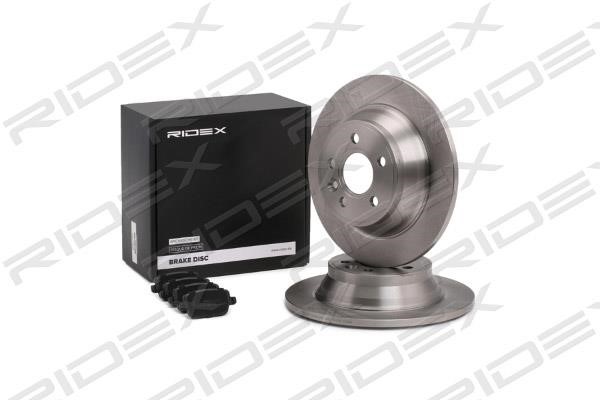 Ridex 3405B0270 Brake discs with pads rear non-ventilated, set 3405B0270: Buy near me in Poland at 2407.PL - Good price!