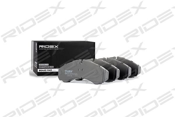 Ridex 402B0758 Brake Pad Set, disc brake 402B0758: Buy near me in Poland at 2407.PL - Good price!