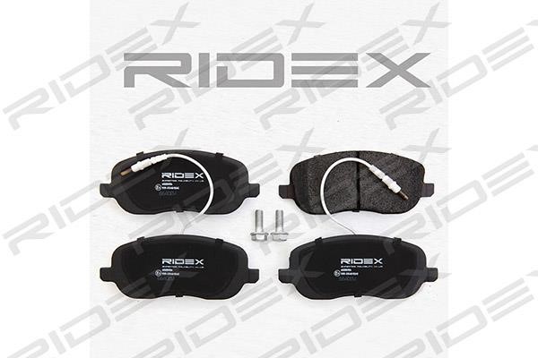 Ridex 402B0104 Brake Pad Set, disc brake 402B0104: Buy near me in Poland at 2407.PL - Good price!