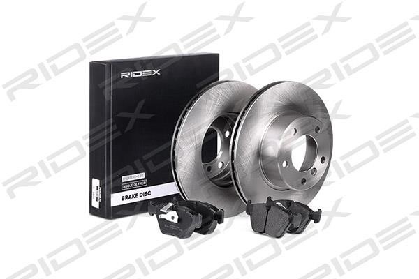 Ridex 3405B0219 Front ventilated brake discs with pads, set 3405B0219: Buy near me in Poland at 2407.PL - Good price!