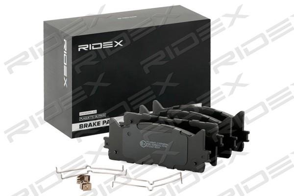 Ridex 402B1257 Brake Pad Set, disc brake 402B1257: Buy near me in Poland at 2407.PL - Good price!