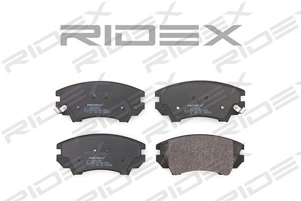 Ridex 402B0296 Brake Pad Set, disc brake 402B0296: Buy near me in Poland at 2407.PL - Good price!