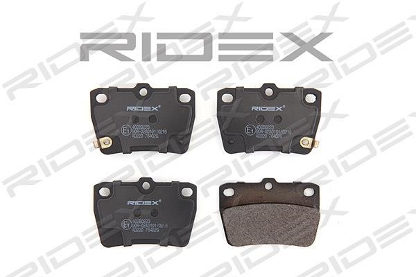 Ridex 402B0223 Тормозные колодки дисковые, комплект 402B0223: Отличная цена - Купить в Польше на 2407.PL!
