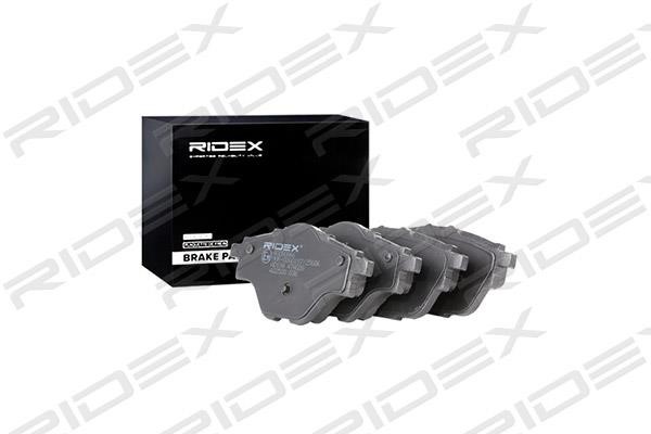 Ridex 402B0866 Brake Pad Set, disc brake 402B0866: Buy near me in Poland at 2407.PL - Good price!