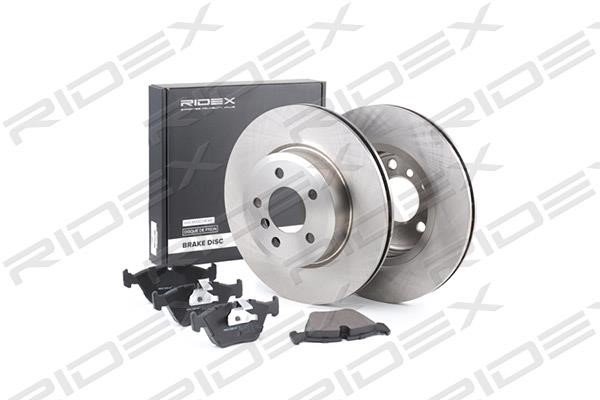 Ridex 3405B0289 Front ventilated brake discs with pads, set 3405B0289: Buy near me in Poland at 2407.PL - Good price!