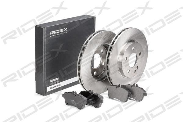 Ridex 3405B0082 Front ventilated brake discs with pads, set 3405B0082: Buy near me in Poland at 2407.PL - Good price!