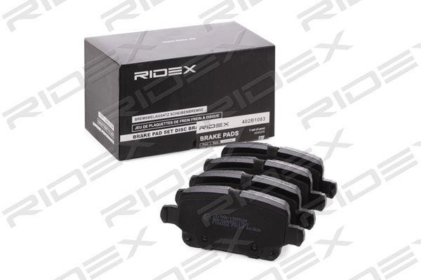 Ridex 402B1261 Brake Pad Set, disc brake 402B1261: Buy near me in Poland at 2407.PL - Good price!