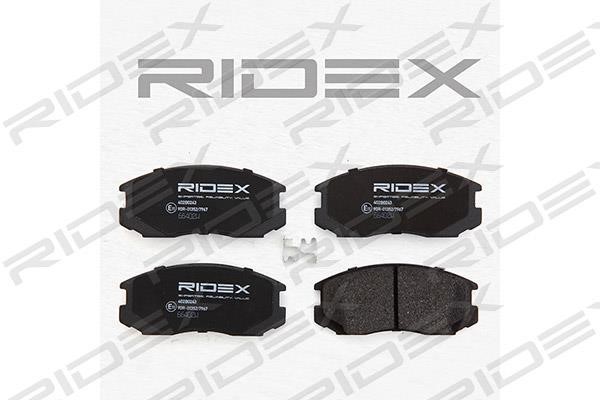 Ridex 402B0243 Тормозные колодки дисковые, комплект 402B0243: Отличная цена - Купить в Польше на 2407.PL!
