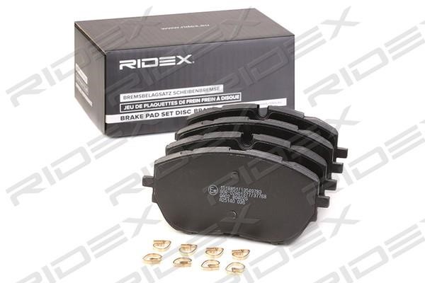 Ridex 402B1202 Тормозные колодки дисковые, комплект 402B1202: Отличная цена - Купить в Польше на 2407.PL!