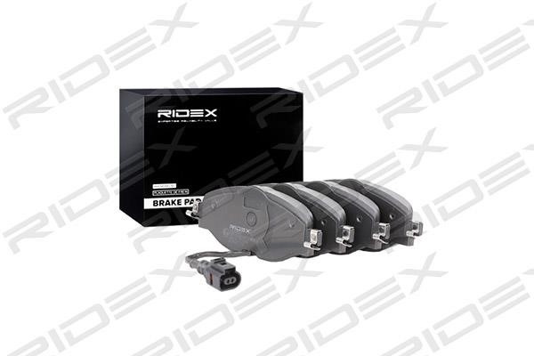 Ridex 402B0587 Brake Pad Set, disc brake 402B0587: Buy near me in Poland at 2407.PL - Good price!