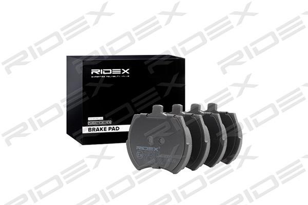 Ridex 402B0672 Тормозные колодки дисковые, комплект 402B0672: Отличная цена - Купить в Польше на 2407.PL!