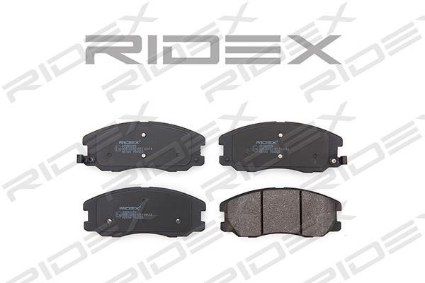 Ridex 402B0209 Brake Pad Set, disc brake 402B0209: Buy near me in Poland at 2407.PL - Good price!