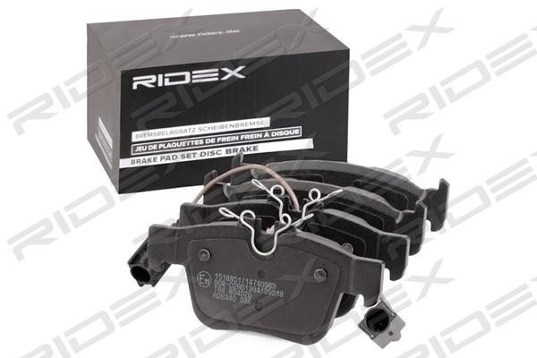 Ridex 402B1339 Тормозные колодки дисковые, комплект 402B1339: Отличная цена - Купить в Польше на 2407.PL!