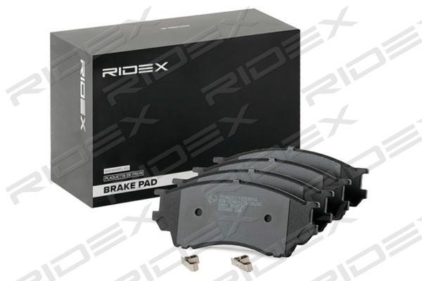 Ridex 402B1250 Тормозные колодки дисковые, комплект 402B1250: Отличная цена - Купить в Польше на 2407.PL!