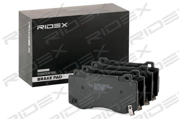 Ridex 402B0826 Тормозные колодки дисковые, комплект 402B0826: Купить в Польше - Отличная цена на 2407.PL!
