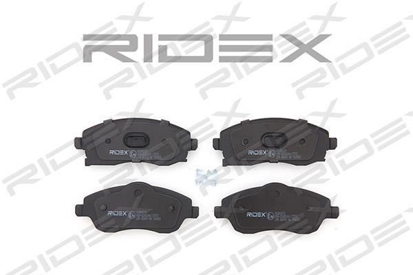 Ridex 402B0072 Brake Pad Set, disc brake 402B0072: Buy near me in Poland at 2407.PL - Good price!