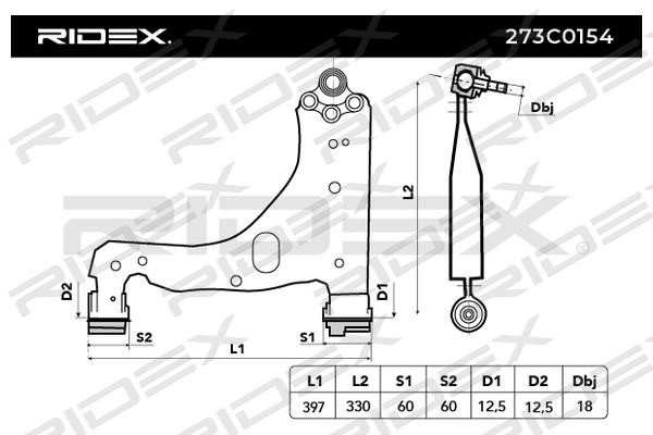 Купить Ridex 273C0154 по низкой цене в Польше!