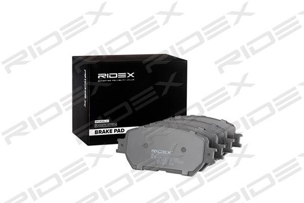 Ridex 402B0857 Brake Pad Set, disc brake 402B0857: Buy near me in Poland at 2407.PL - Good price!