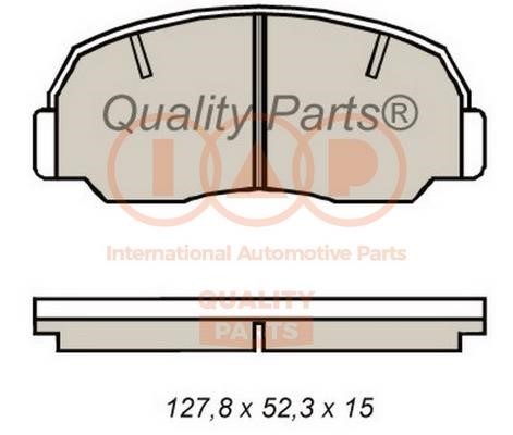 IAP 704-03020 Brake Pad Set, disc brake 70403020: Buy near me in Poland at 2407.PL - Good price!
