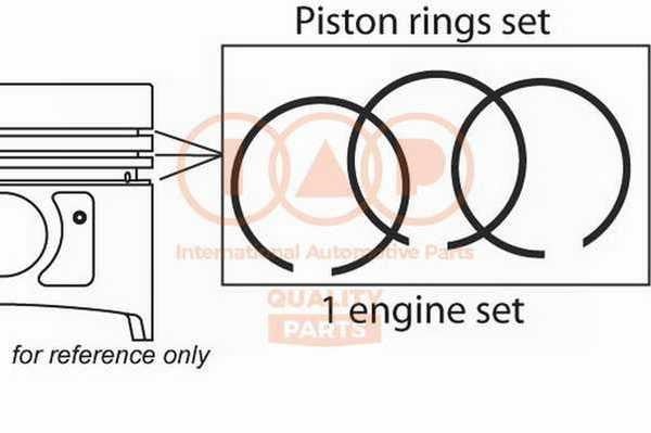 IAP 102-13141 Piston Ring Kit 10213141: Buy near me in Poland at 2407.PL - Good price!