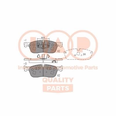IAP 704-14081X Brake Pad Set, disc brake 70414081X: Buy near me in Poland at 2407.PL - Good price!