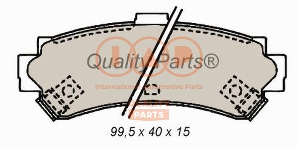 IAP 704-13089X Brake Pad Set, disc brake 70413089X: Buy near me in Poland at 2407.PL - Good price!