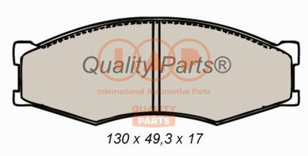IAP 704-13040X Тормозные колодки дисковые, комплект 70413040X: Отличная цена - Купить в Польше на 2407.PL!