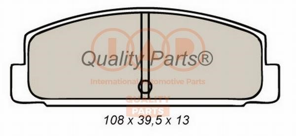 IAP 704-11026 Brake Pad Set, disc brake 70411026: Buy near me in Poland at 2407.PL - Good price!