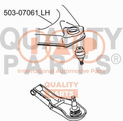 IAP 503-07061 Track Control Arm 50307061: Buy near me in Poland at 2407.PL - Good price!