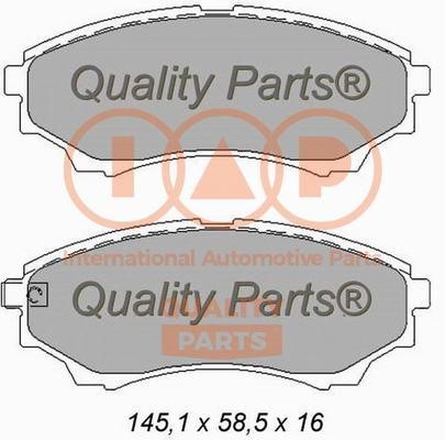 IAP 704-11073X Brake Pad Set, disc brake 70411073X: Buy near me in Poland at 2407.PL - Good price!