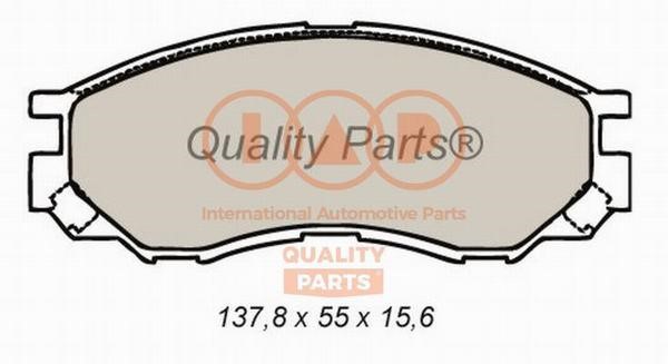 IAP 704-12031X Brake Pad Set, disc brake 70412031X: Buy near me in Poland at 2407.PL - Good price!