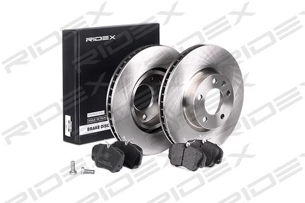 Ridex 3405B0173 Front ventilated brake discs with pads, set 3405B0173: Buy near me in Poland at 2407.PL - Good price!