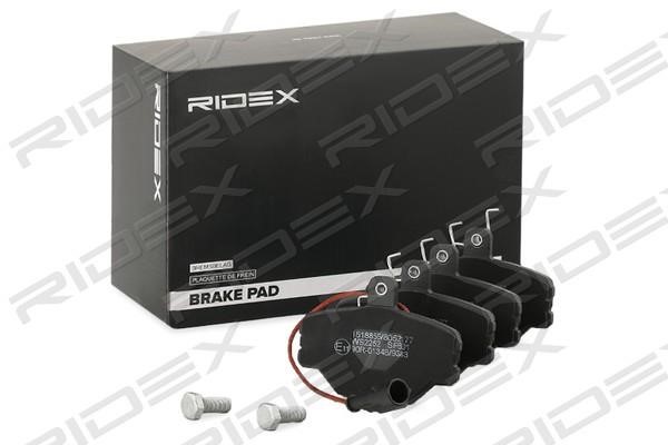 Ridex 402B0762 Brake Pad Set, disc brake 402B0762: Buy near me in Poland at 2407.PL - Good price!