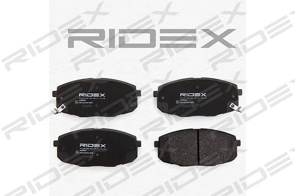Ridex 402B0076 Тормозные колодки дисковые, комплект 402B0076: Отличная цена - Купить в Польше на 2407.PL!