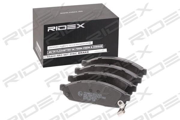 Ridex 402B1010 Тормозные колодки дисковые, комплект 402B1010: Отличная цена - Купить в Польше на 2407.PL!