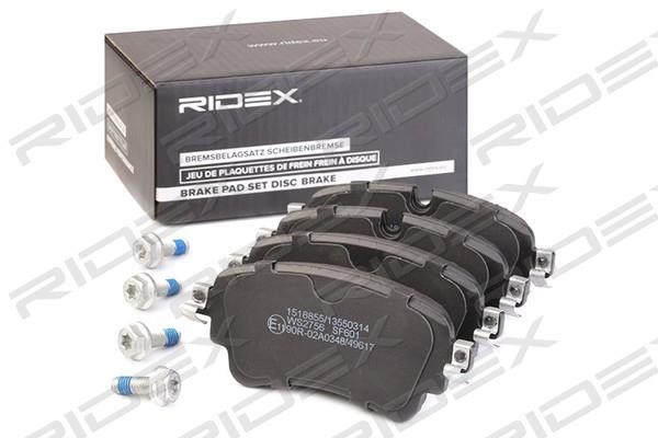 Ridex 402B1217 Гальмівні колодки, комплект 402B1217: Приваблива ціна - Купити у Польщі на 2407.PL!