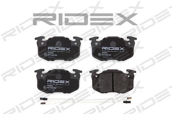 Ridex 402B0292 Тормозные колодки дисковые, комплект 402B0292: Отличная цена - Купить в Польше на 2407.PL!