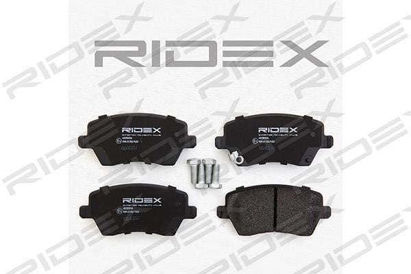Ridex 402B0234 Brake Pad Set, disc brake 402B0234: Buy near me in Poland at 2407.PL - Good price!