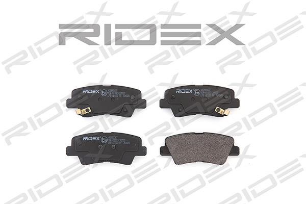 Ridex 402B0367 Brake Pad Set, disc brake 402B0367: Buy near me in Poland at 2407.PL - Good price!