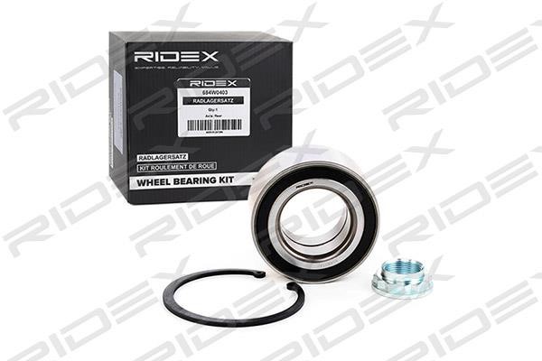 Ridex 654W0140 Підшипник маточини колеса, комплект 654W0140: Приваблива ціна - Купити у Польщі на 2407.PL!