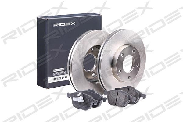 Ridex 3405B0171 Front ventilated brake discs with pads, set 3405B0171: Buy near me in Poland at 2407.PL - Good price!