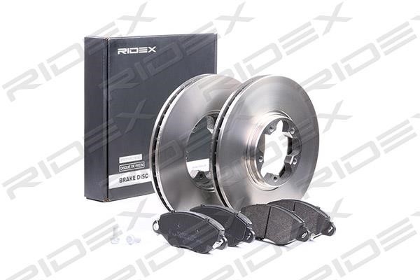 Ridex 3405B0157 Front ventilated brake discs with pads, set 3405B0157: Buy near me in Poland at 2407.PL - Good price!