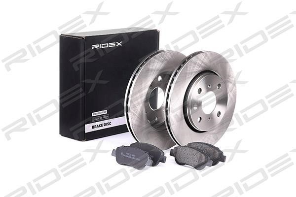 Ridex 3405B0021 Front ventilated brake discs with pads, set 3405B0021: Buy near me in Poland at 2407.PL - Good price!